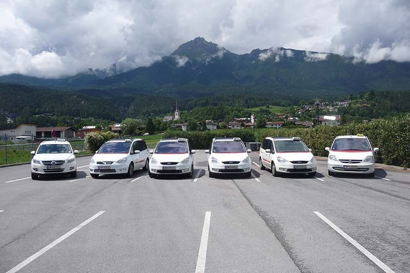 Taxiflotte in Imst